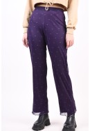 Women Pants Jjxx Jxaria Mesh Hw Purple Pennant